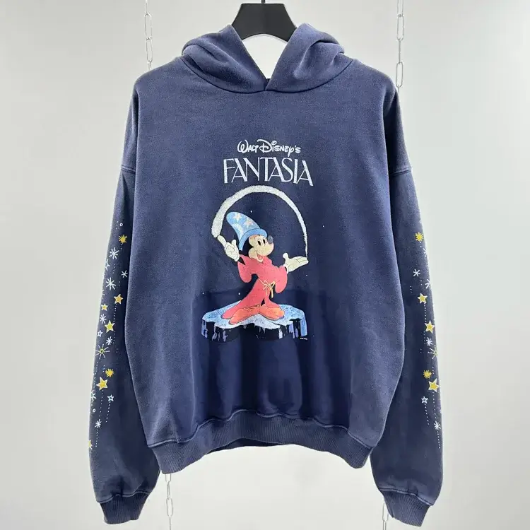 Disney Navy Blue Fantasia Mickey Hoodie