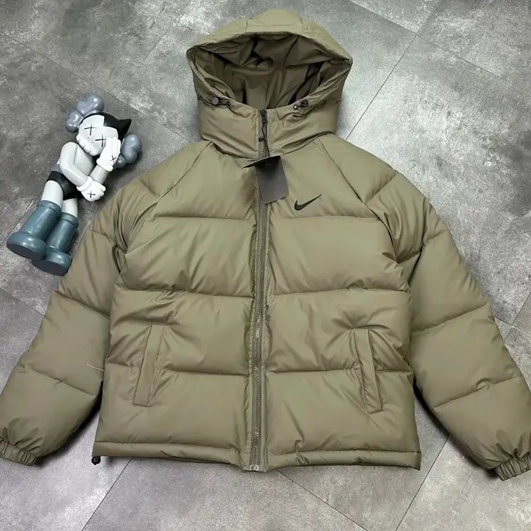 Nike Olive Puffer Jacket