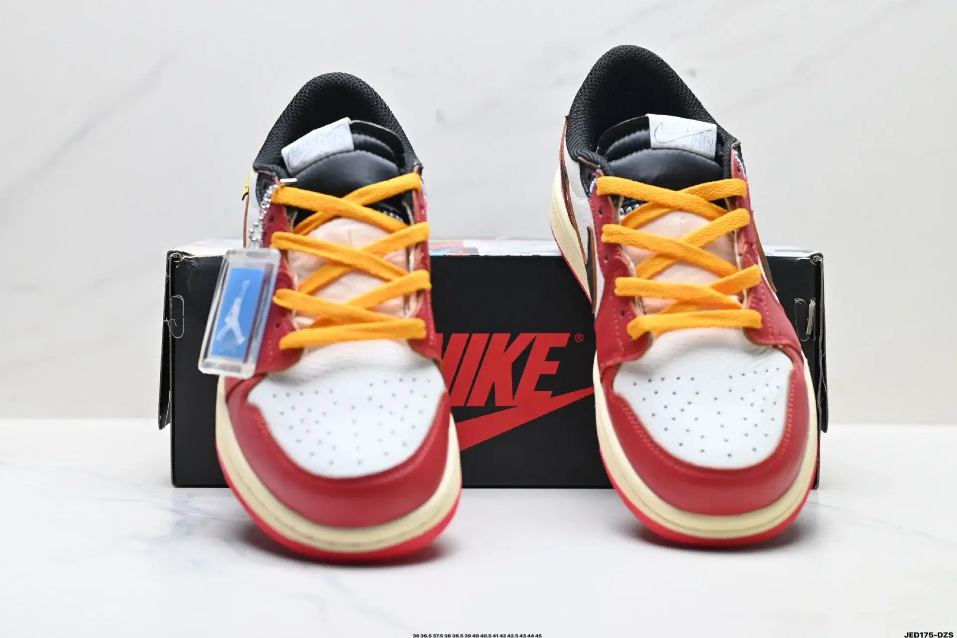 Nike Air Jordan Red/White/Black Sneakers