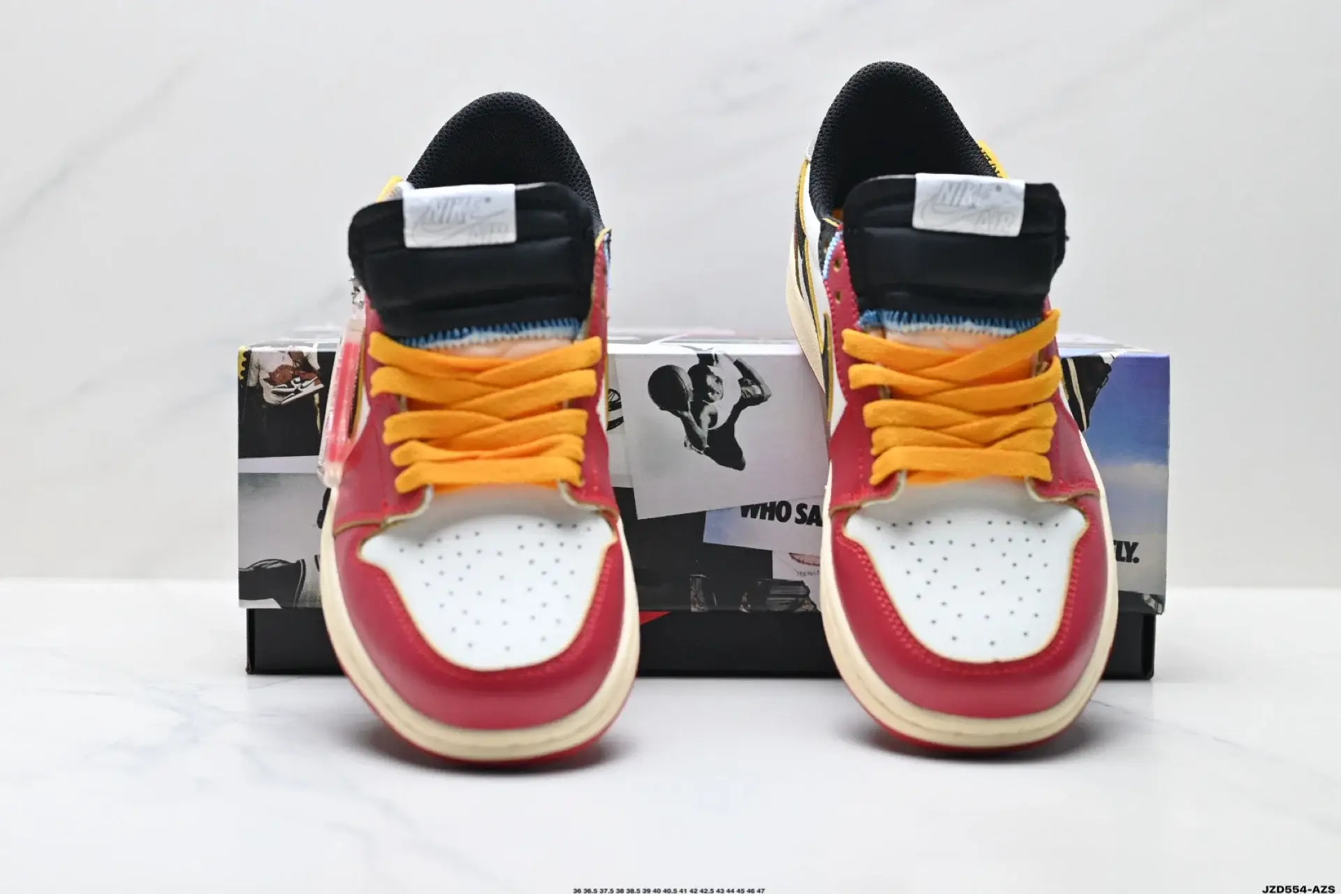 Nike Red/White/Yellow Sneakers