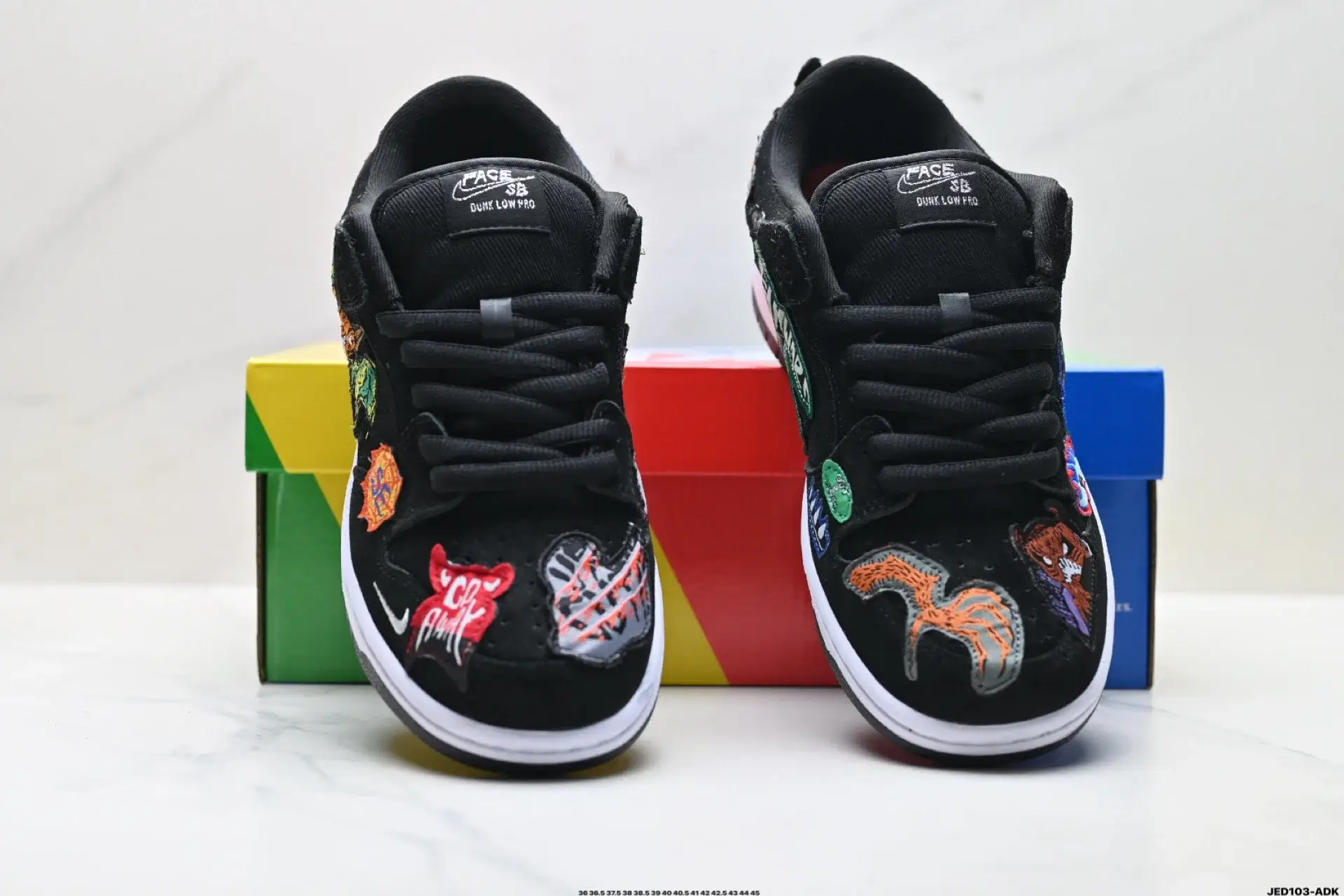 Nike SB Dunk Low Patched Black