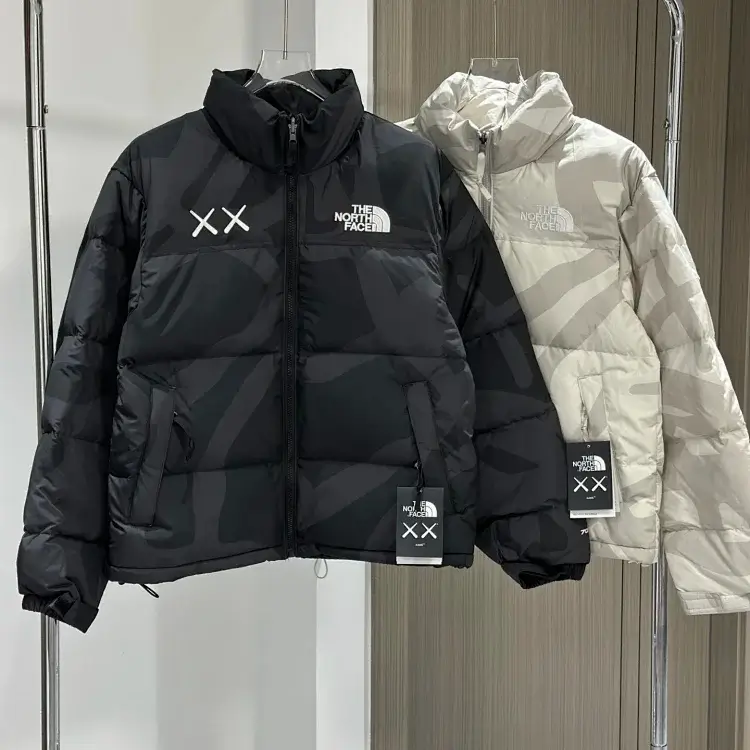 The North Face Black & Beige XX Logo Jackets