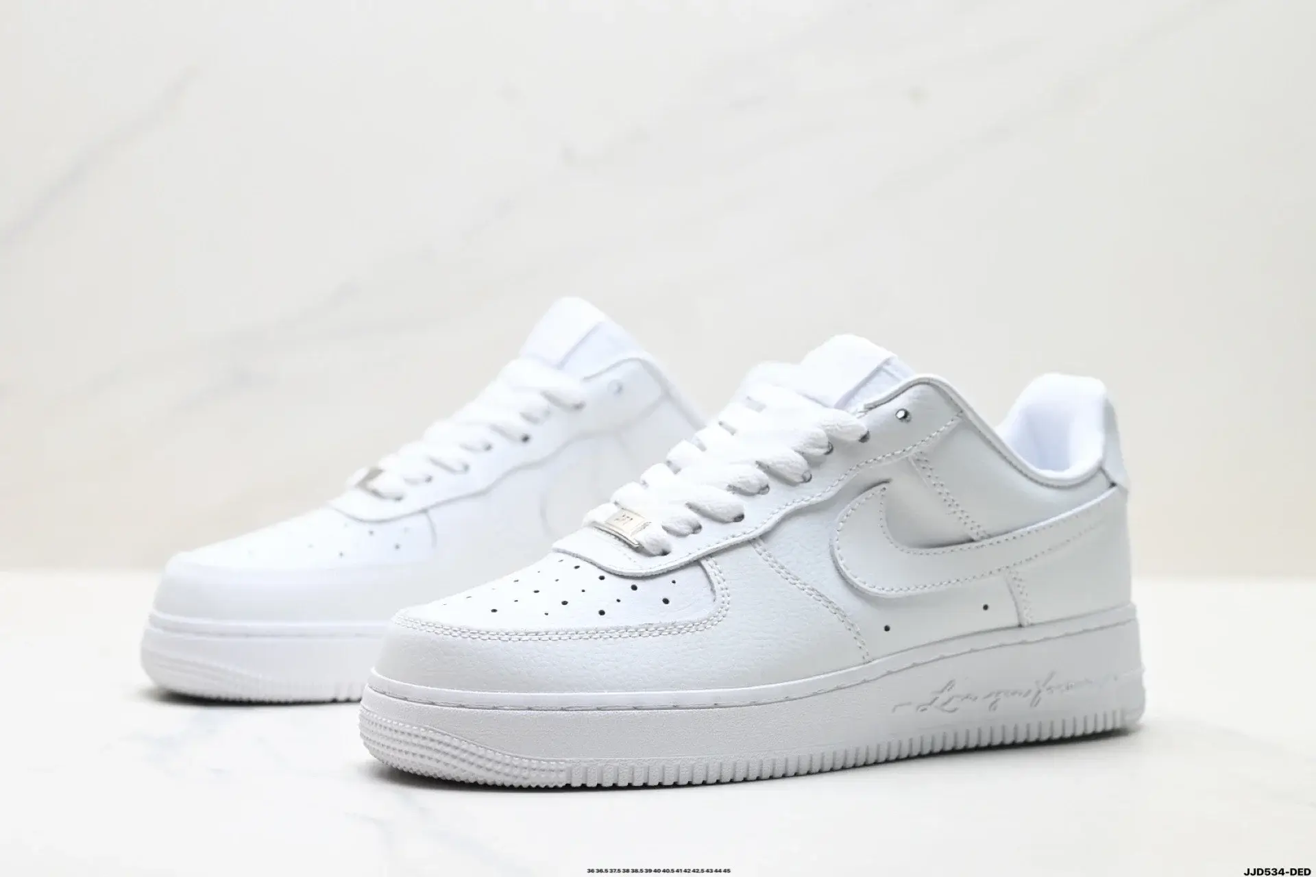 Nike Air Force 1 White Leather