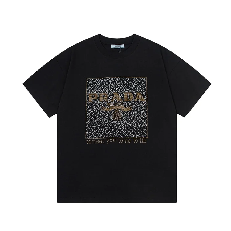 Prada Graphic Black T-Shirt