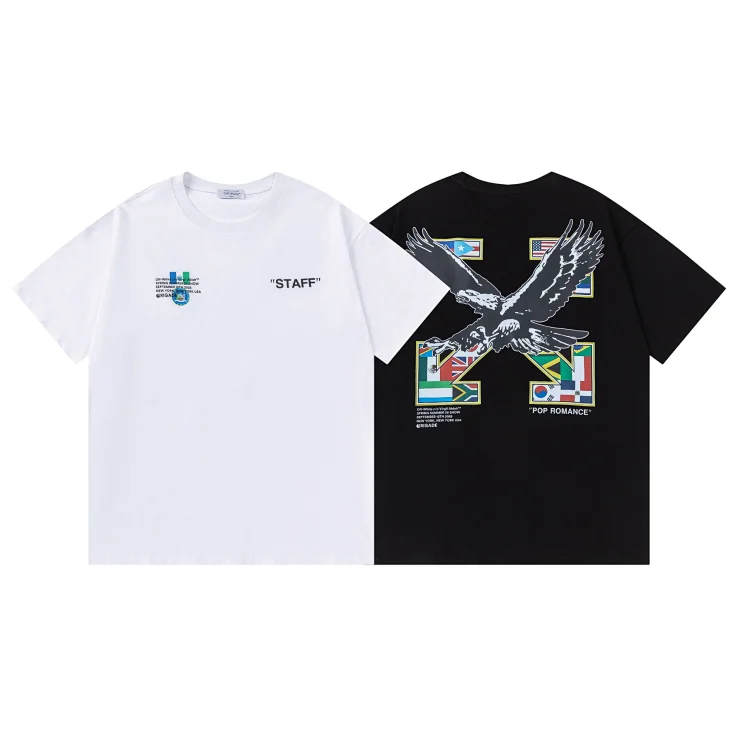 Off-White Arrow Print T-Shirts