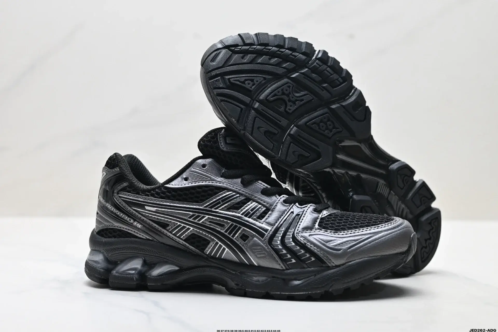 ASICS GEL-KAYANO 14 Black Silver