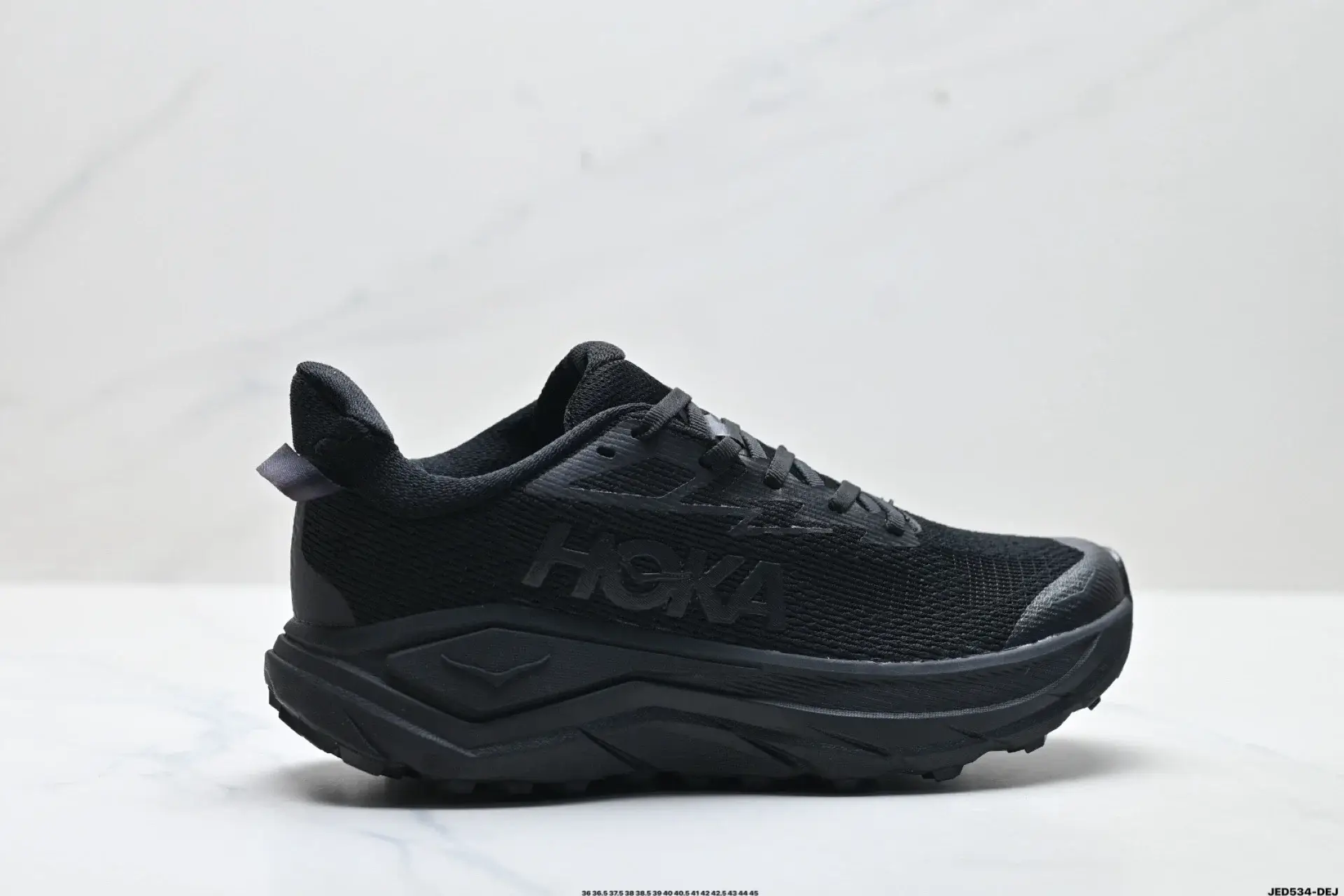 HOKA Black Mesh Running Shoes