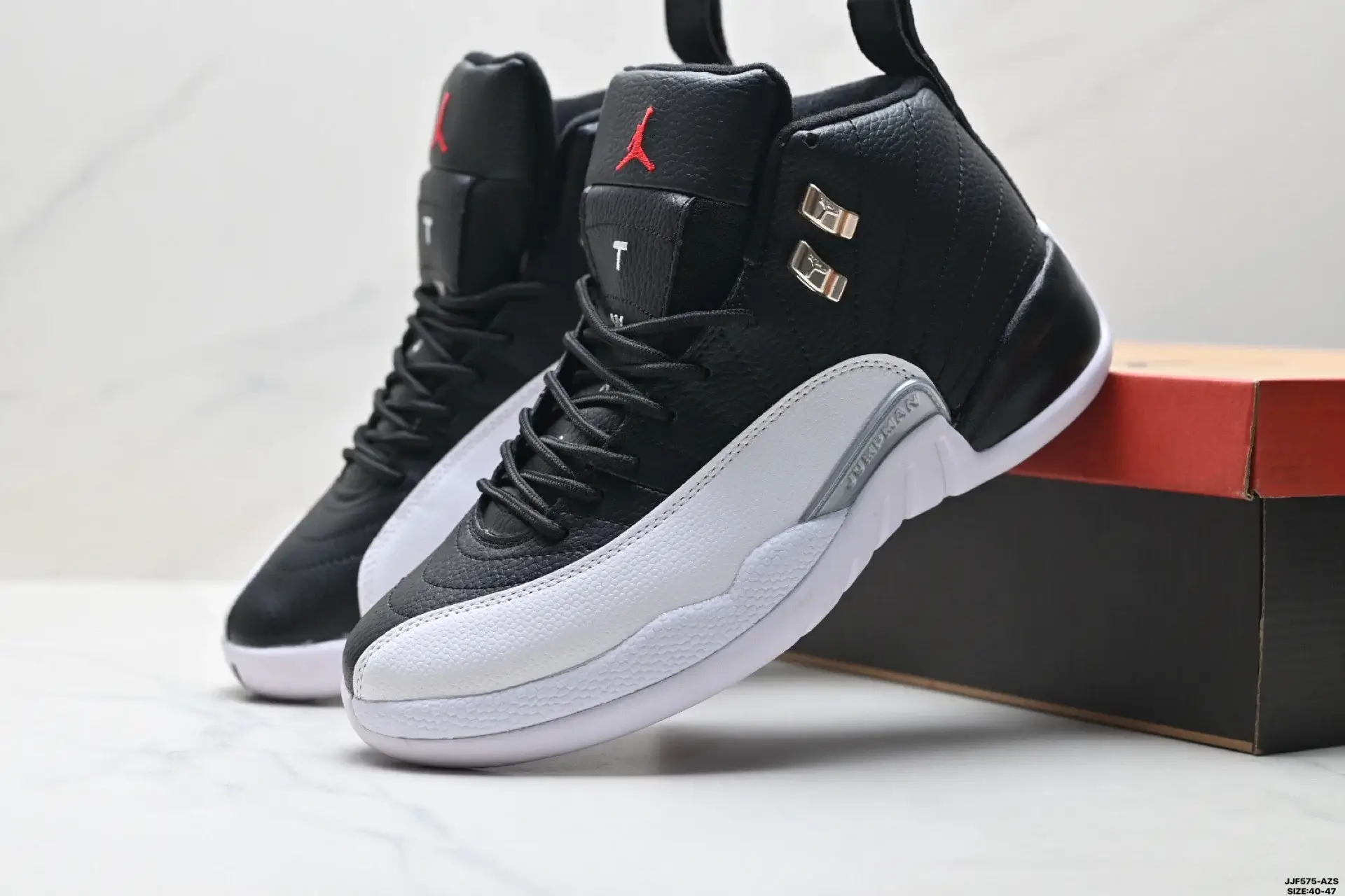Jordan 12 Retro Black White