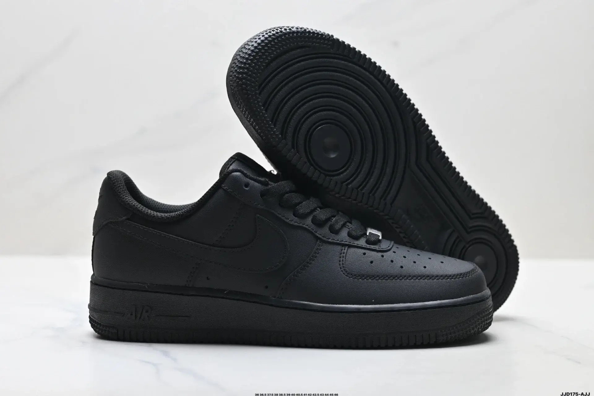 Nike Air Force 1 Low Black Leather