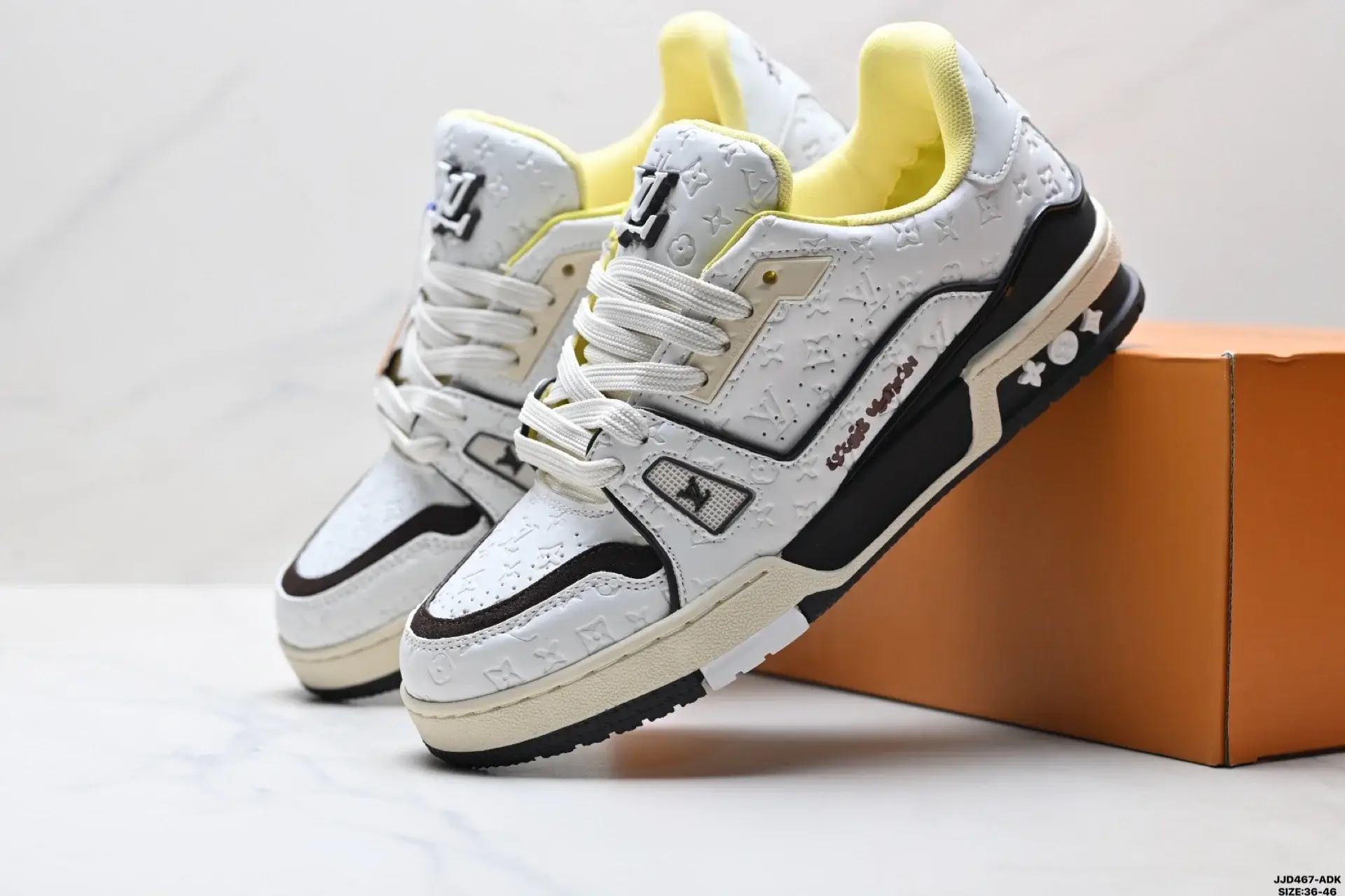 Louis Vuitton Monogram Lace-Up Sneakers