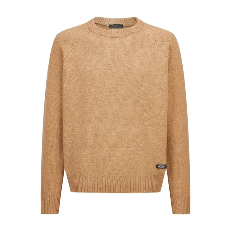 PRADA Tan Raglan Knit Jersey