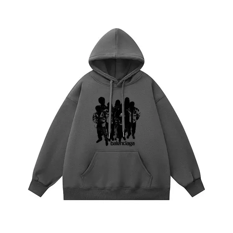 Balenciaga Hoodie: Character Silhouette & Logo