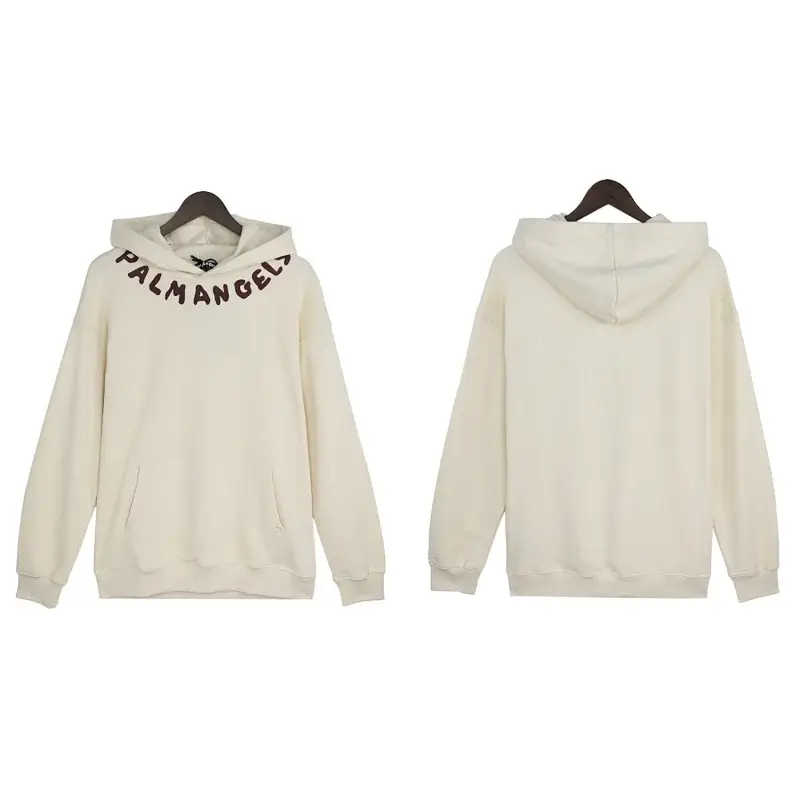 PALM ANGELS Cream Hoodie