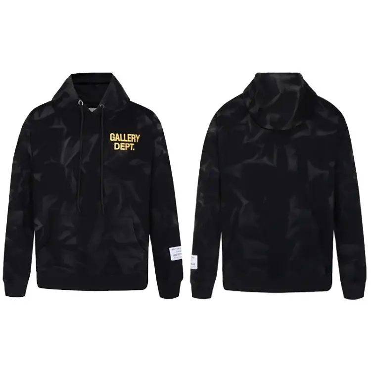 GALLERY DEPT. Black Camo Hoodie