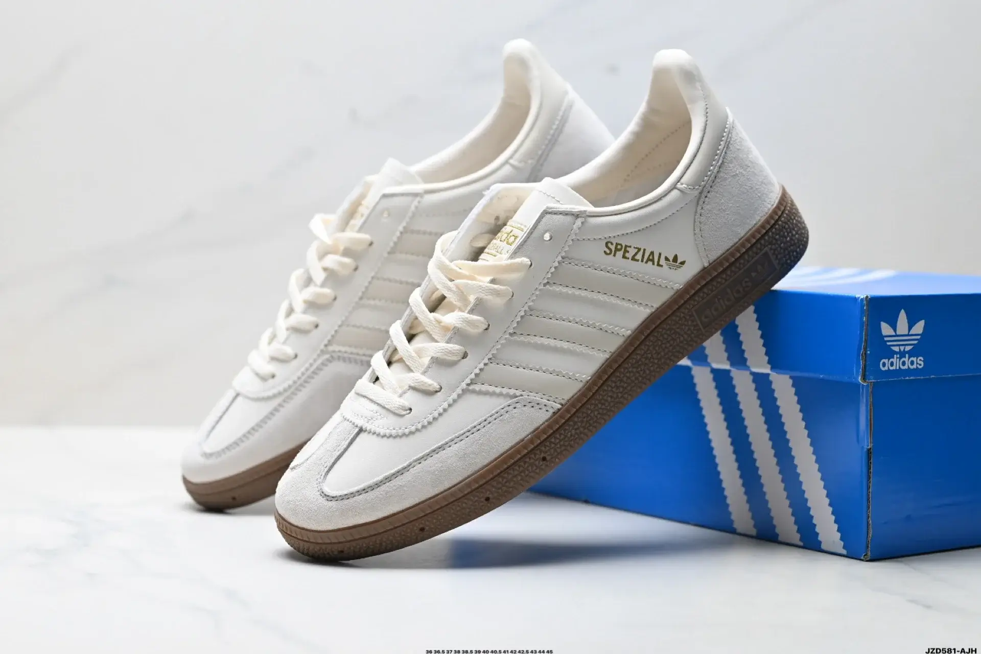 adidas SPEZIAL White Gum Sole Sneakers