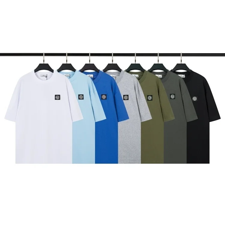 Stone Island Logo Badge T-Shirts