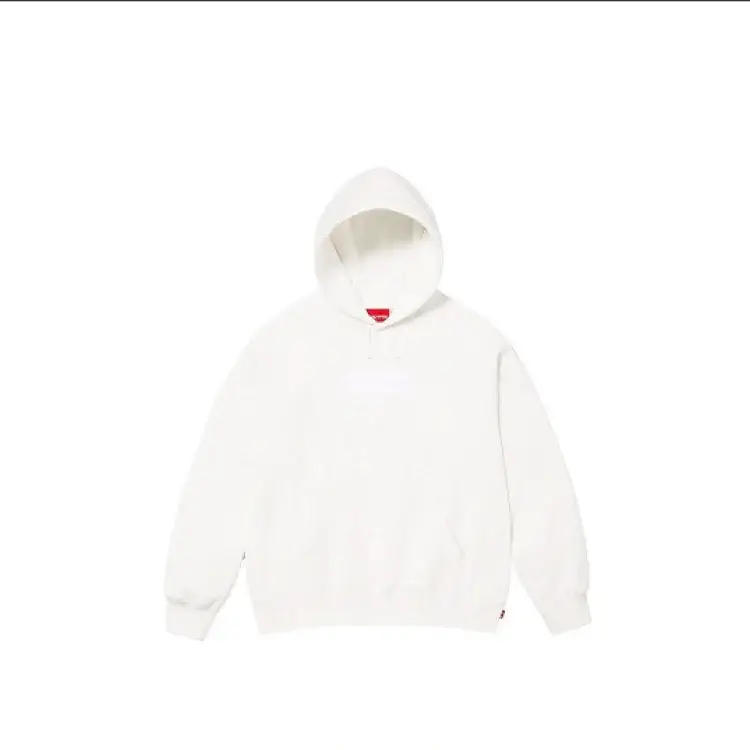 Supreme White Logo Hoodie
