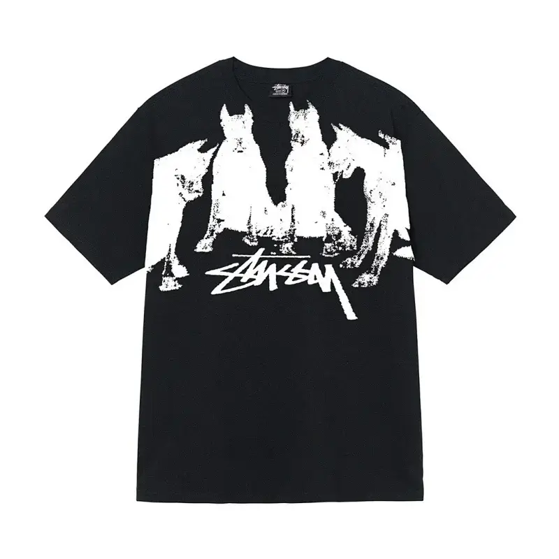Stussy Four Dogs Graphic Tee