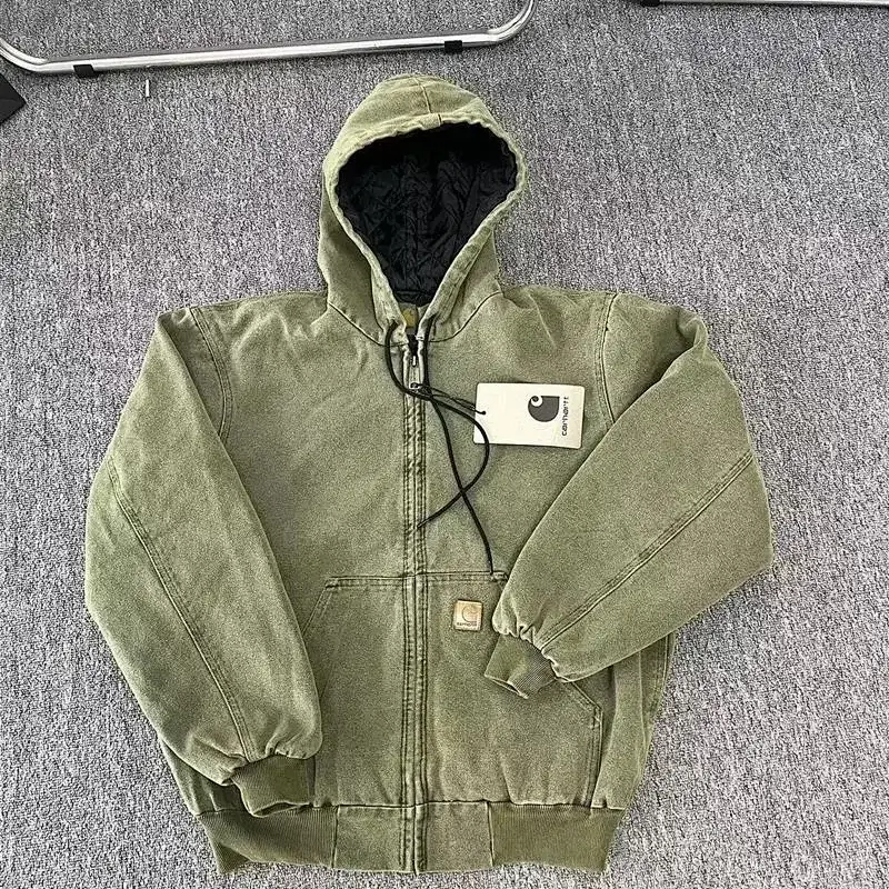 Carhartt Washed Olive Hoodie