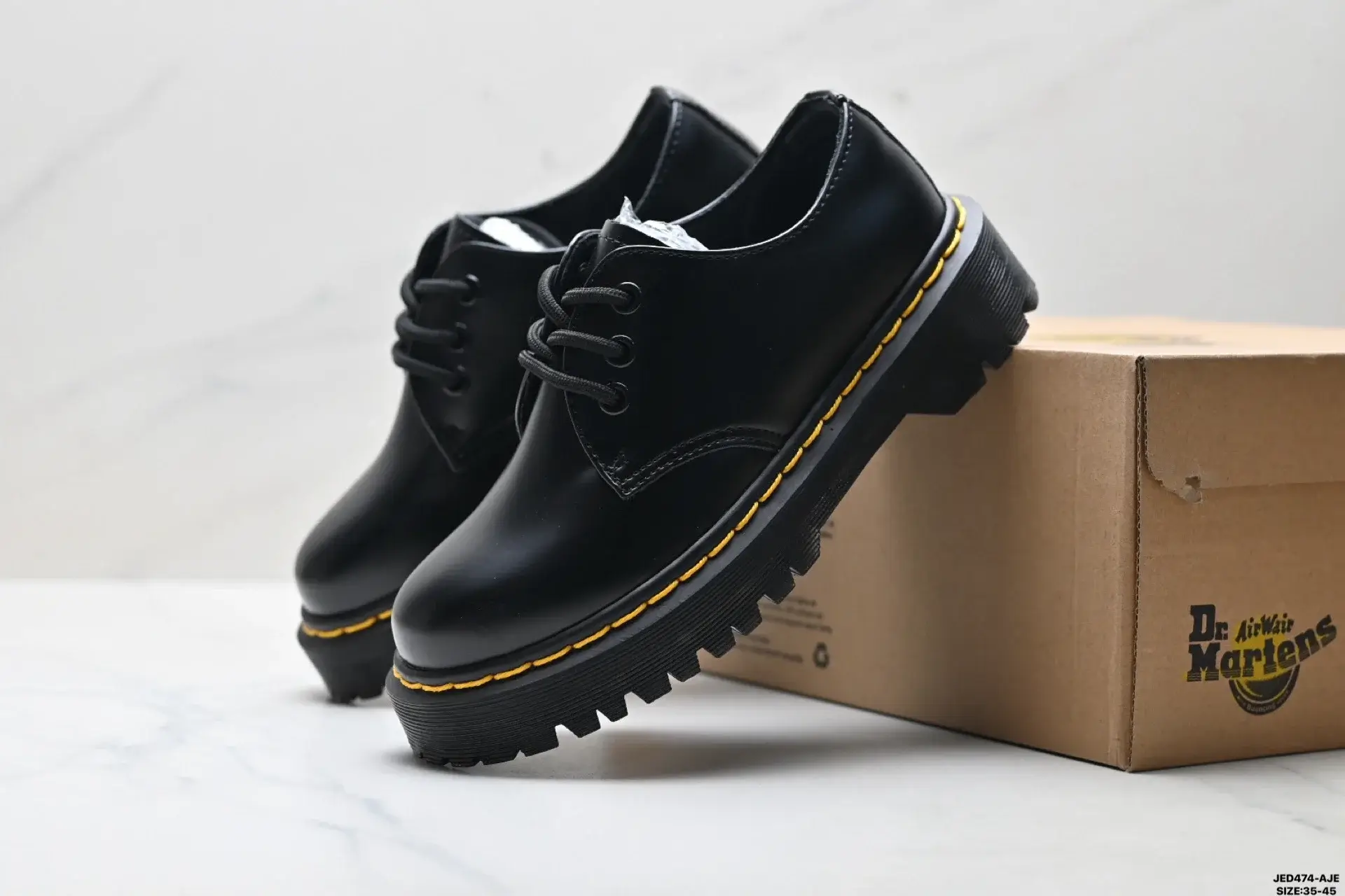 Dr. Martens 3-Eyelet Lace-Up Shoes