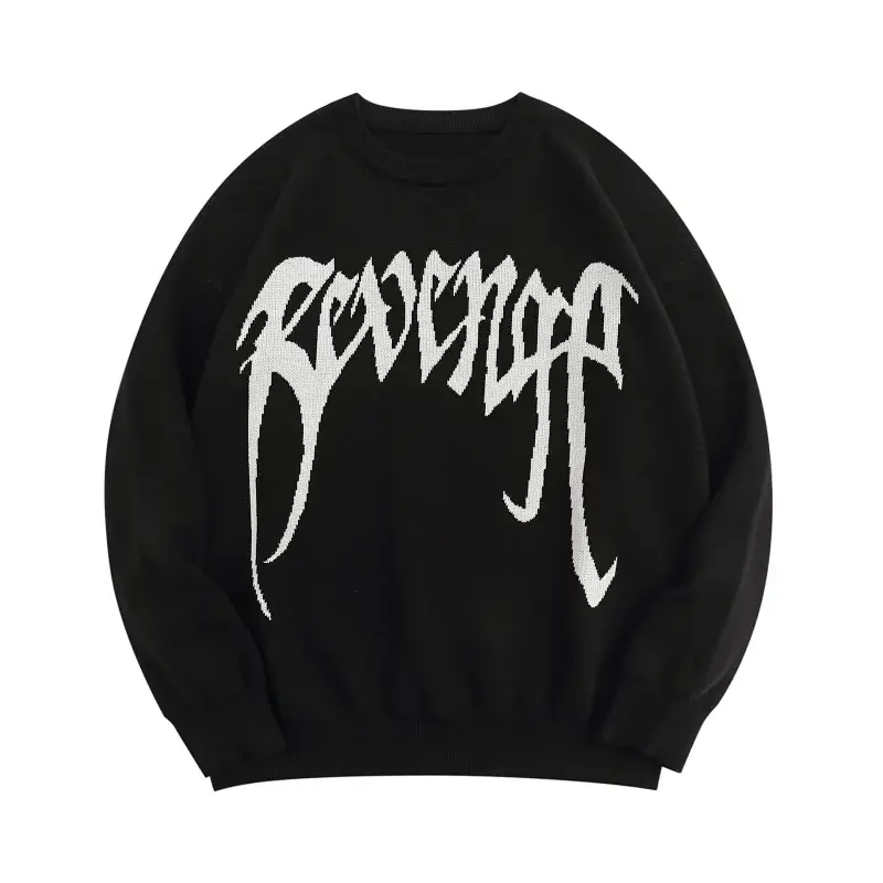Revenge Gothic Text Crewneck