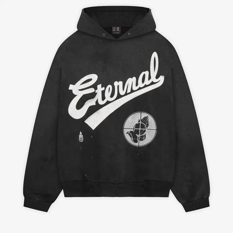 5010 Black Eternal Hoodie