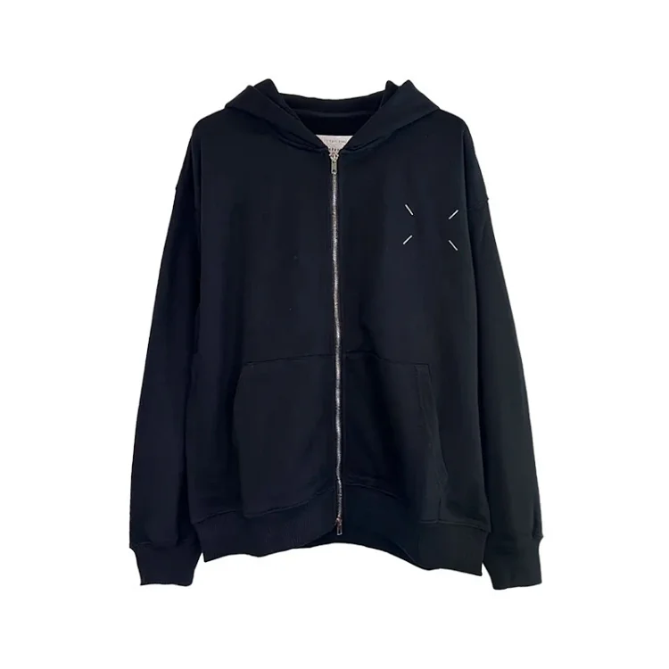 Maison Margiela Four-Stitch Zip Hoodie