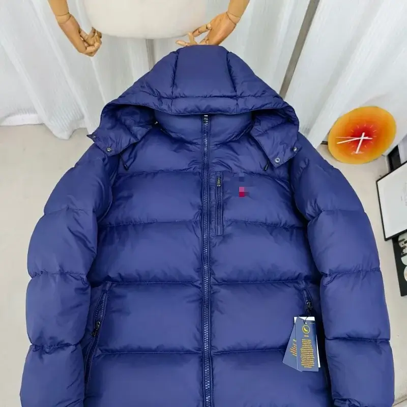 Polo Ralph Lauren Blue Hooded Puffer