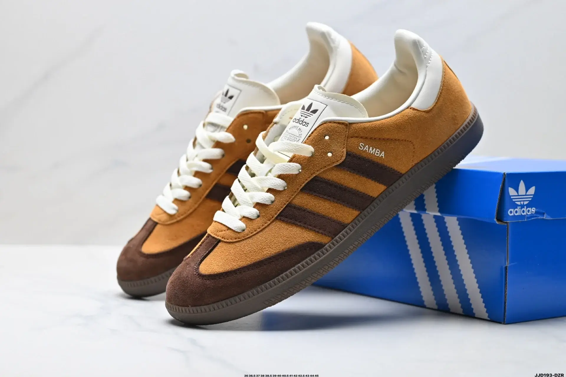 adidas Samba Suede (Tan/Brown)