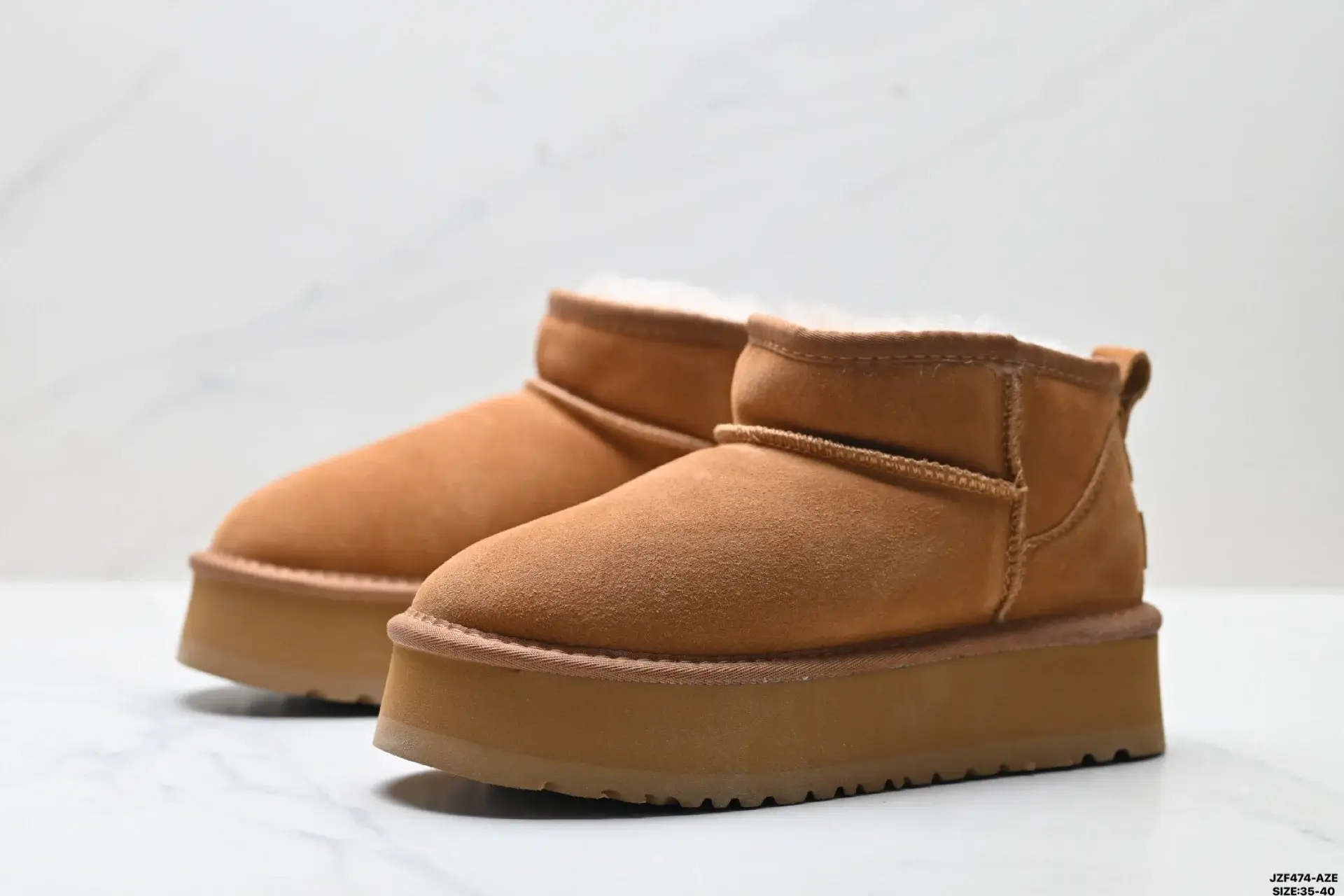 UGG Ultra Mini Platform Boots Chestnut