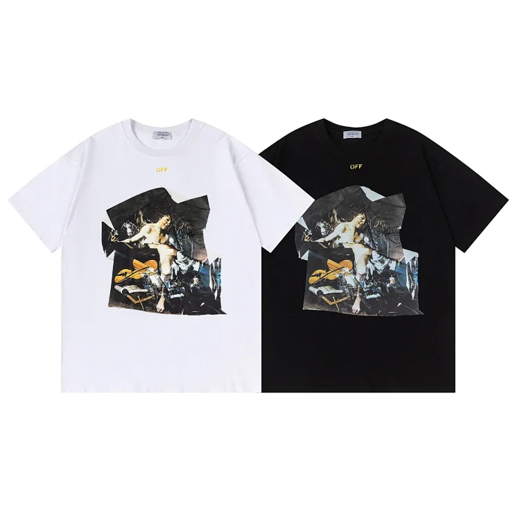 OFF Art Print Tees (White/Black)