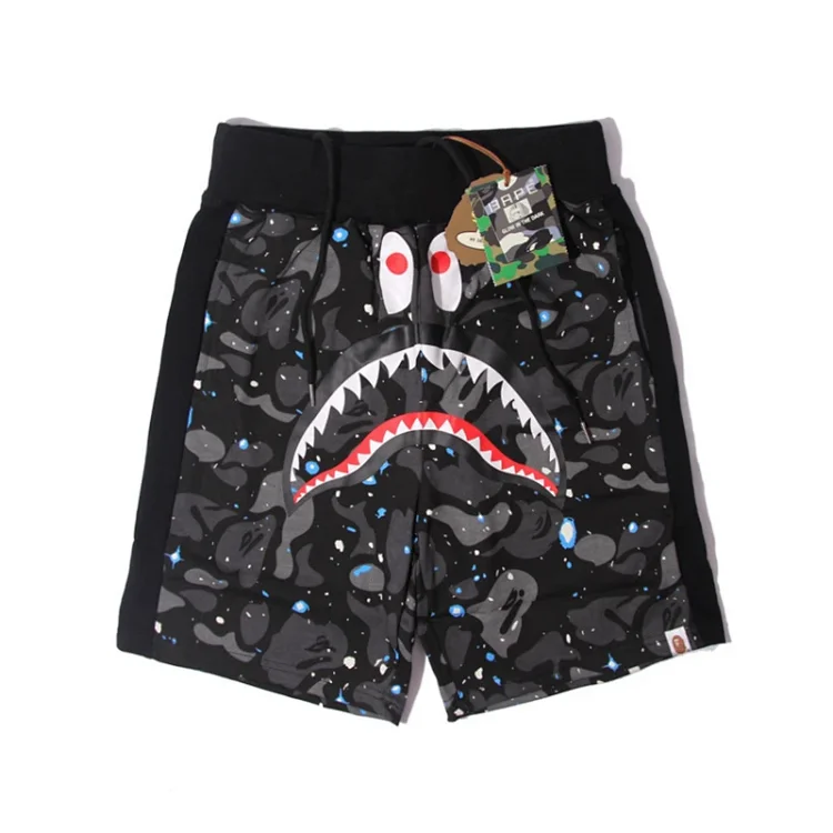BAPE Black Shark Camo Shorts