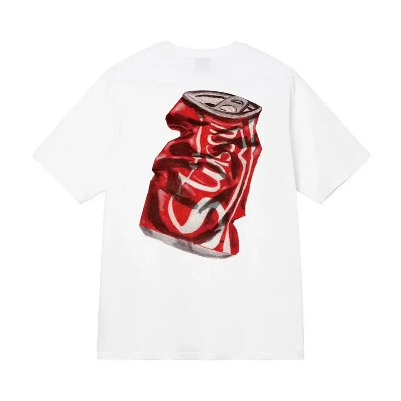 Stussy T-Shirt: Crushed Coke Can Print