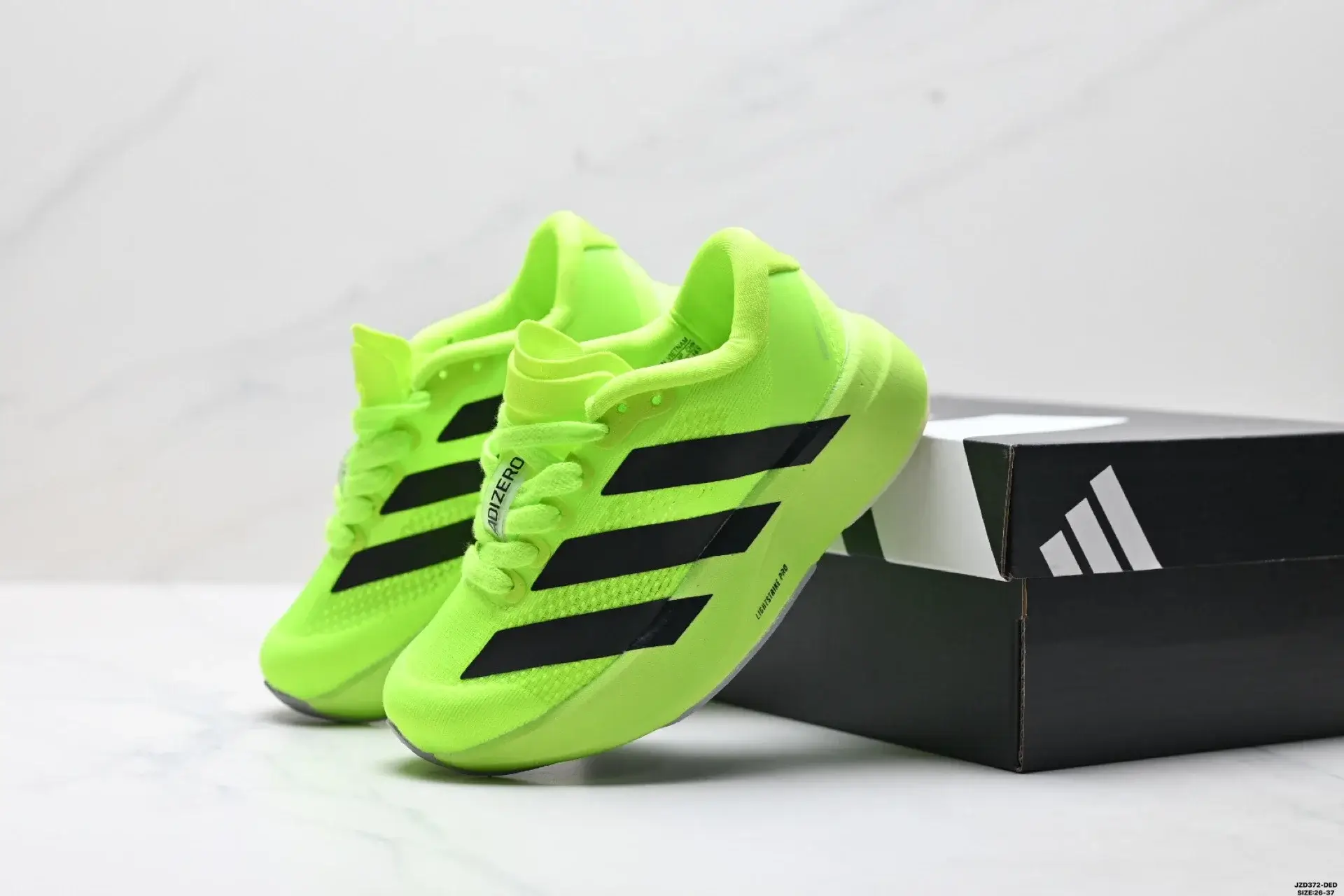 Adidas Adizero Neon Green Running Shoes