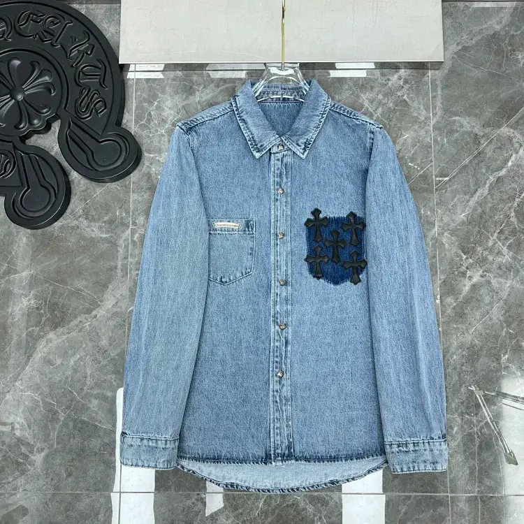 Chrome Hearts Embroidered Denim Jacket