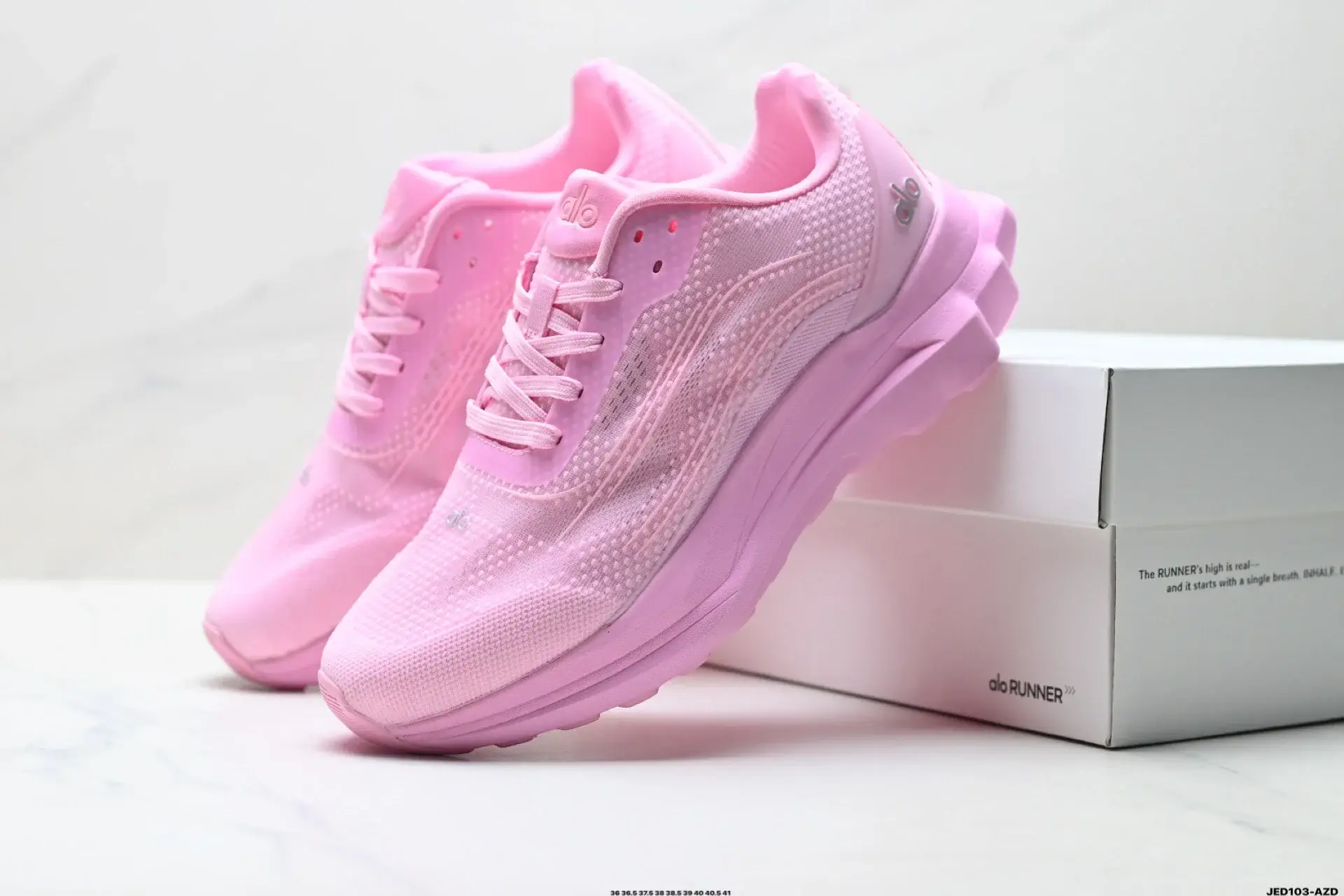 alo RUNNER Pink Mesh Running Shoes