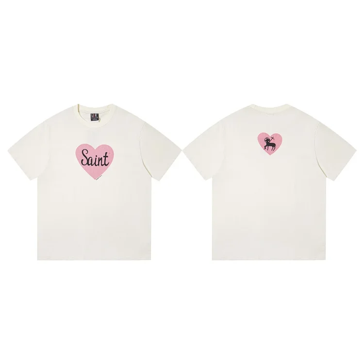 Saint T-Shirt: Pink Heart Front, Centaur Back
