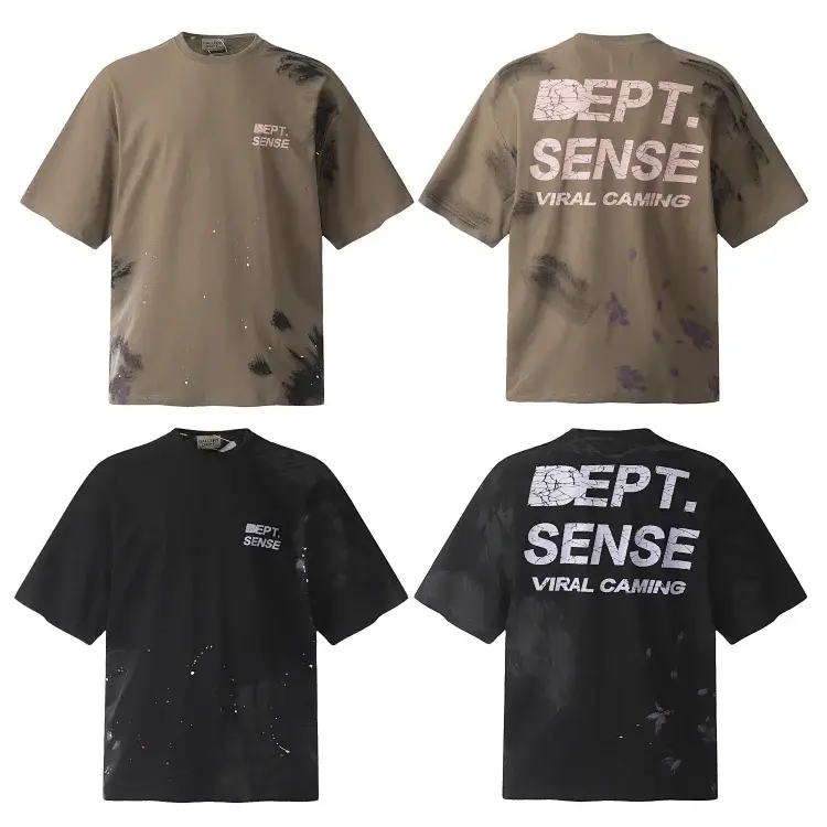 DEPT. SENSE Splatter Paint T-Shirts