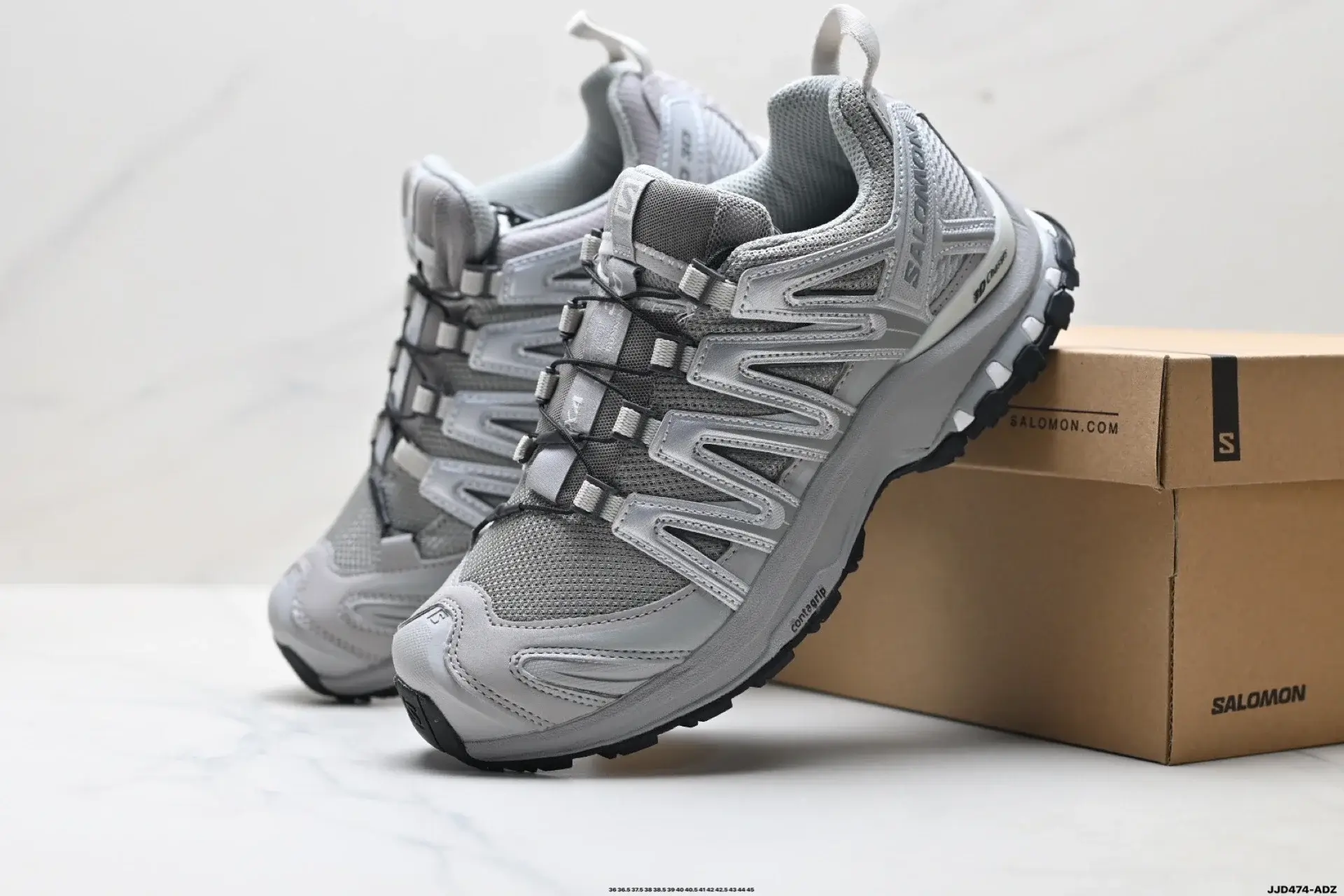 Salomon Gray Outdoor Hiking Shoes