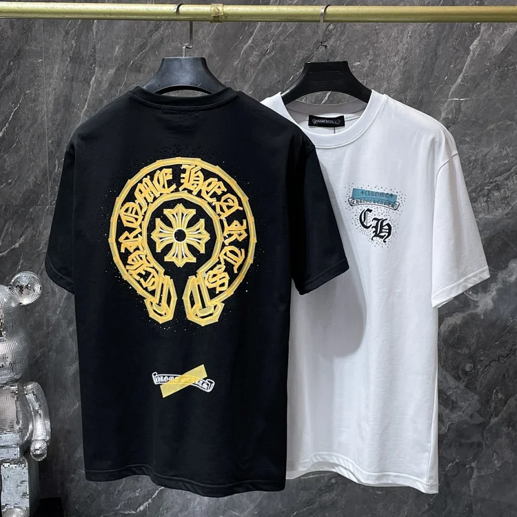 Chrome Hearts Black & White T-Shirts