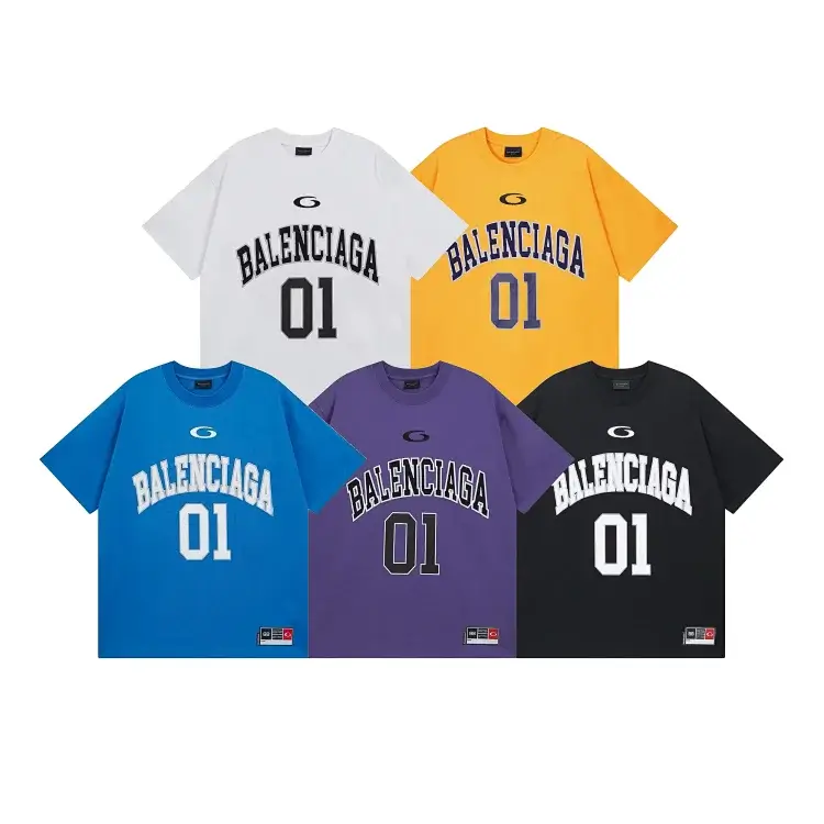 BALENCIAGA 01 Print T-Shirts