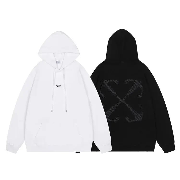OFF-WHITE Hoodies: "OFF" Front & Arrow Back