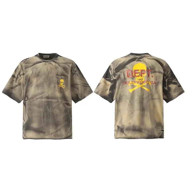 DEPT Vintage Distressed Skull Tee