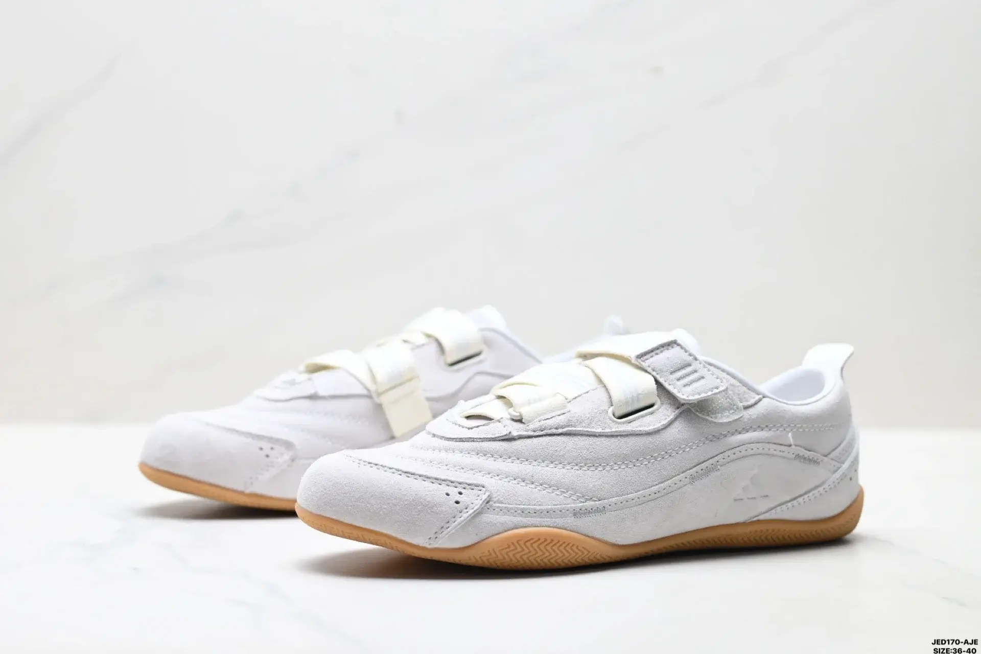 Adidas White Suede Gum Sole Casual Shoes