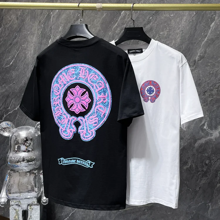 Chrome Hearts Horseshoe Cross Flower Tees
