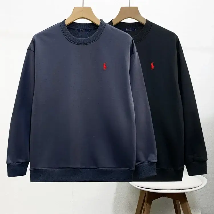 Polo Logo Hoodies: Navy & Black