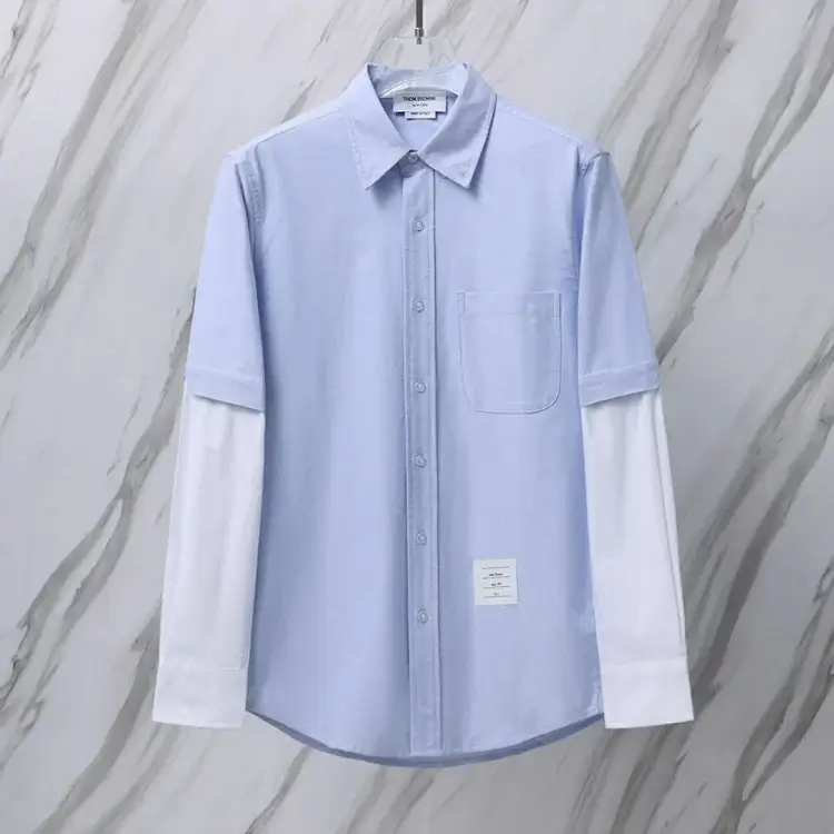 Thom Browne Spliced Sleeve Shirt