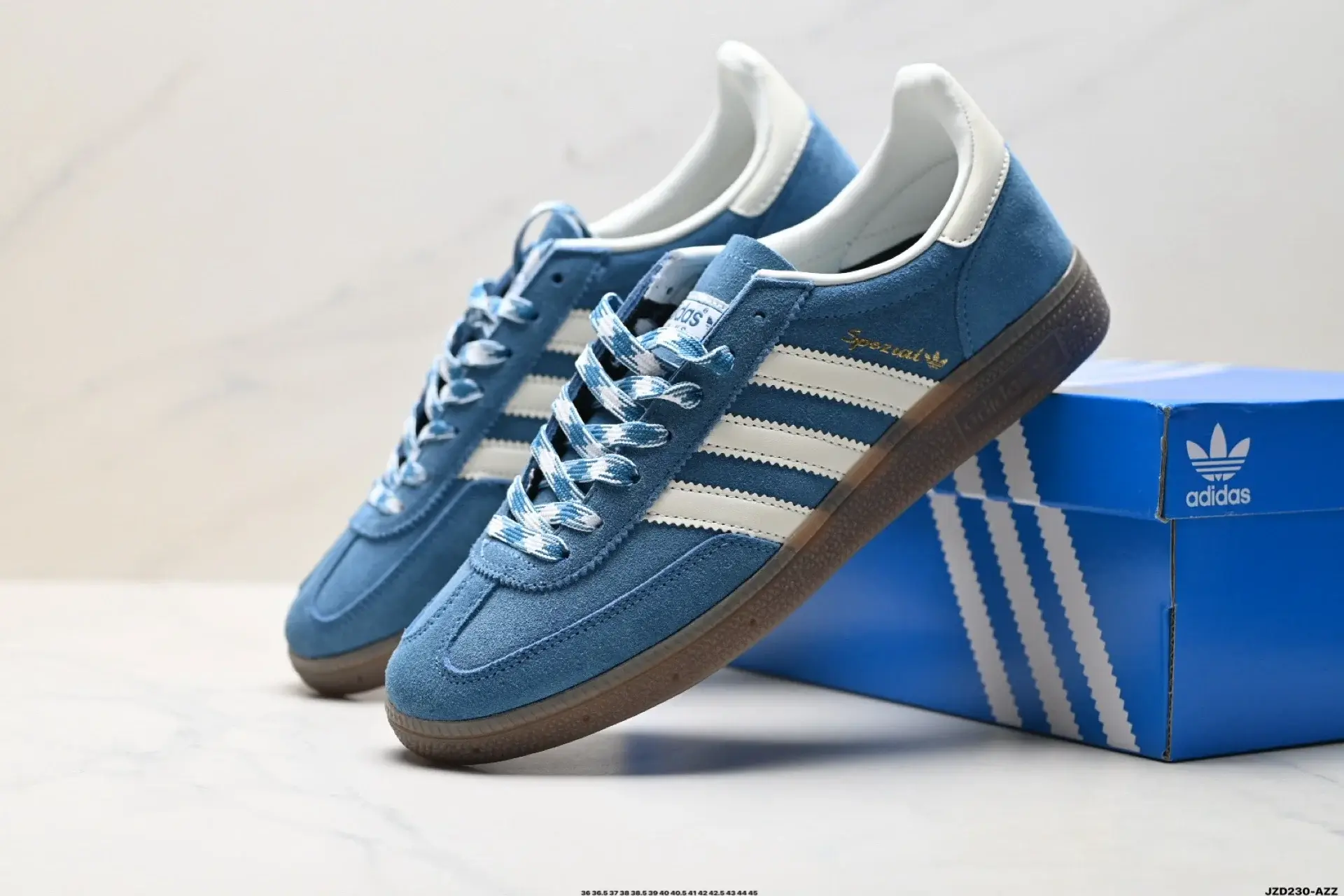 adidas Spezial Blue Suede Sneakers