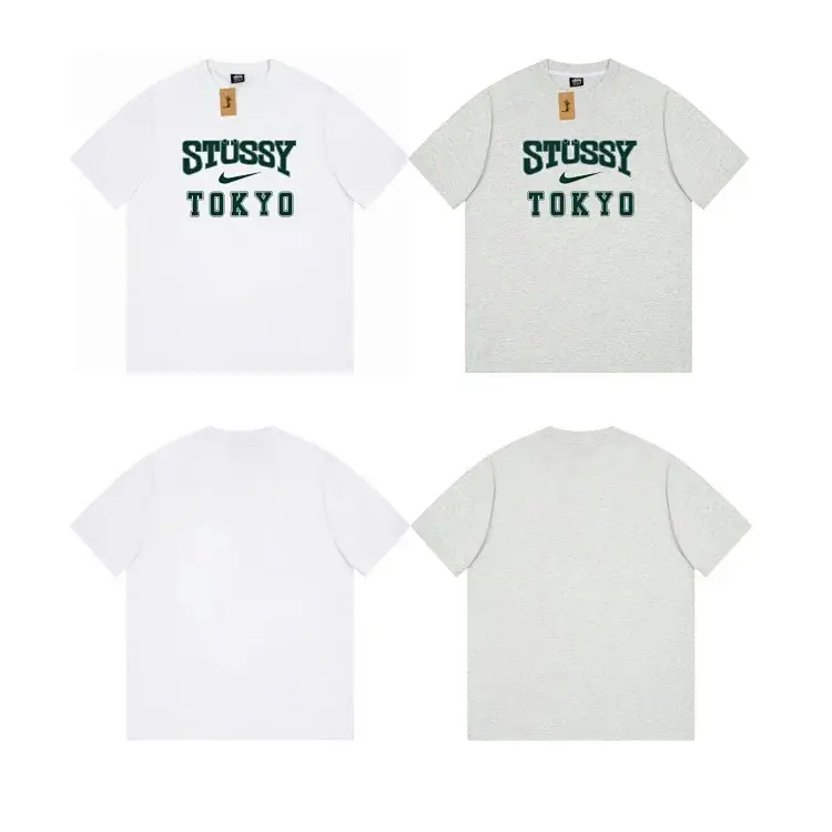 Stussy Tokyo x Nike T-Shirt (White/Light Gray)