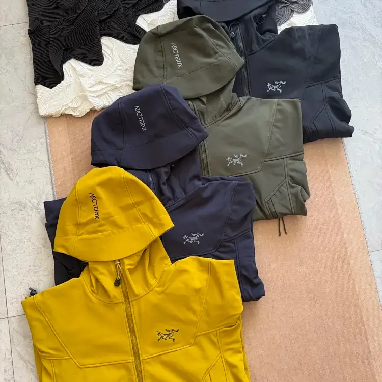 ARC'TERYX Embroidered Hooded Zip Jackets